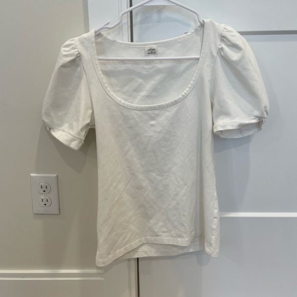 Wilfred Awe Tshirt Puff Sleeve Scoop Neck - Picture 2 of 7